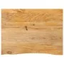 Tablero de mesa borde natural madera maciza mango 70x60x3,8 cm by , Table tops - Ref: Foro24-370499, Price: 78,96 €, Discount: %