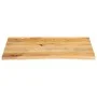 Tablero de mesa borde natural madera maciza mango 70x60x3,8 cm by , Table tops - Ref: Foro24-370499, Price: 78,96 €, Discount: %