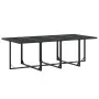 Juego de comedor para jardín 9 piezas textilene negro de , Conjuntos de jardín - Ref: Foro24-3295120, Precio: 444,75 €, Descu...