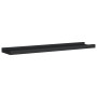 Repisa para marcos de fotos 2 uds MDF negro 60x9x3 cm de vidaXL, Estantes y estanterías - Ref: Foro24-323932, Precio: 22,68 €...