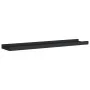 Repisa para marcos de fotos 2 uds MDF negro 60x9x3 cm de vidaXL, Estantes y estanterías - Ref: Foro24-323932, Precio: 22,20 €...