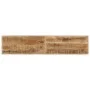 Banco de madera maciza de mango rugosa y acero 160 cm by , Benches for halls and storage - Ref: Foro24-4006413, Price: 173,47...