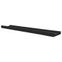 Repisa para marcos de fotos 2 uds MDF negro 60x9x3 cm de vidaXL, Estantes y estanterías - Ref: Foro24-323932, Precio: 22,20 €...