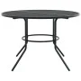Mesa de patio redonda de acero gris antracita Ø110x72,5 cm de , Mesas de jardín - Ref: Foro24-4009264, Precio: 159,57 €, Desc...