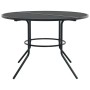 Mesa de patio redonda de acero gris antracita Ø110x72,5 cm de , Mesas de jardín - Ref: Foro24-4009264, Precio: 179,50 €, Desc...