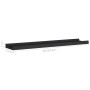 Repisa para marcos de fotos 2 uds MDF negro 60x9x3 cm de vidaXL, Estantes y estanterías - Ref: Foro24-323932, Precio: 22,68 €...