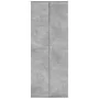 Aparador alto madera de ingeniería gris hormigón 70x35x180 cm de , Taquillas y armarios de almacenamiento - Ref: Foro24-32766...