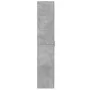 Aparador alto madera de ingeniería gris hormigón 70x35x180 cm de , Taquillas y armarios de almacenamiento - Ref: Foro24-32766...