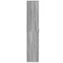 Aparador alto madera de ingeniería gris Sonoma 70x35x180 cm de , Taquillas y armarios de almacenamiento - Ref: Foro24-3276663...