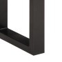 Banco de madera maciza de acacia y acero 160 cm de , Bancos para recibidores y almacenamiento - Ref: Foro24-4006411, Precio: ...
