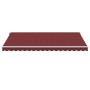 Toldo retráctil automático burdeos 450x350 cm de , Toldos - Ref: Foro24-3214988, Precio: 594,86 €, Descuento: %