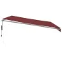 Toldo retráctil automático burdeos 450x350 cm de , Toldos - Ref: Foro24-3214988, Precio: 566,15 €, Descuento: %