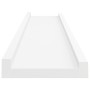 Repisa para marcos de fotos 2 uds MDF blanco 60x9x3 cm de vidaXL, Estantes y estanterías - Ref: Foro24-323929, Precio: 20,13 ...