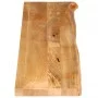 Tablero de mesa borde natural madera maciza mango 180x20x2,5 cm by , Table tops - Ref: Foro24-370425, Price: 227,40 €, Discou...