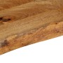 Tablero de mesa borde natural madera maciza mango 90x30x2,5 cm de , Tableros para mesas - Ref: Foro24-370431, Precio: 52,66 €...