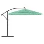 Sombrilla de jardín con poste de acero verde 290x290x238 cm de , Sombrillas - Ref: Foro24-4005084, Precio: 135,36 €, Descuent...