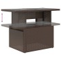 Set de sofás de jardín 9 pzas y cojines ratán sintético marrón de , Conjuntos de jardín - Ref: Foro24-3268103, Precio: 609,71...