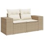 Set de sofás de jardín 11pzas con cojines ratán sintético beige de , Conjuntos de jardín - Ref: Foro24-3269428, Precio: 750,5...