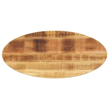 Tablero de mesa ovalado madera maciza de mango 90x40x2,5 cm by , Table tops - Ref: Foro24-370819, Price: 42,30 €, Discount: %