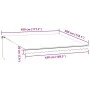 Toldo retráctil manual con luces LED burdeos 450x300 cm de , Toldos - Ref: Foro24-3214976, Precio: 377,30 €, Descuento: %