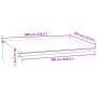 Toldo retráctil manual con luces LED marrón 600x350 cm de , Toldos - Ref: Foro24-3215400, Precio: 738,95 €, Descuento: %