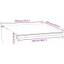 Toldo retráctil manual con luces LED marrón 450x350 cm de , Toldos - Ref: Foro24-3215392, Precio: 403,04 €, Descuento: %