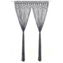 Cortina de macramé algodón gris antracita 140x240 cm de vidaXL, Cortinas y visillos - Ref: Foro24-323994, Precio: 42,80 €, De...