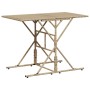 Set comedor de jardín 7 pzas con cojines ratán sintético beige de , Conjuntos de jardín - Ref: Foro24-369013, Precio: 291,15 ...