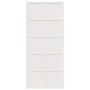 Puerta de granero madera maciza pino blanca 90x208 cm de , Puertas - Ref: Foro24-850642, Precio: 141,29 €, Descuento: %