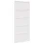 Puerta de granero madera maciza pino blanca 90x208 cm de , Puertas - Ref: Foro24-850642, Precio: 141,29 €, Descuento: %