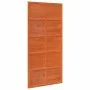 Puerta de granero madera maciza pino marrón miel 100x208 cm de , Puertas - Ref: Foro24-850640, Precio: 109,28 €, Descuento: %