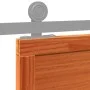 Puerta de granero madera maciza pino marrón miel 100x208 cm de , Puertas - Ref: Foro24-850640, Precio: 109,28 €, Descuento: %