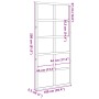 Puerta de granero madera maciza pino marrón miel 100x208 cm de , Puertas - Ref: Foro24-850640, Precio: 110,68 €, Descuento: %