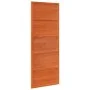 Massive Holztür aus Kiefer in Honigbraun für Scheunentor, 80x208 cm. von , Türen - Ref: Foro24-850637, Preis: 90,11 €, Rabatt: %