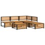 Set de sofás de jardín con cojines 6 pzas madera maciza acacia de , Conjuntos de jardín - Ref: Foro24-3214929, Precio: 688,19...