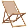 Sillas de playa plegables 2 unidades tela y madera maciza taupe de , Sillas de jardín - Ref: Foro24-3214499, Precio: 128,83 €...
