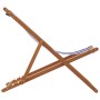 Sillas de playa plegables 2 uds tela madera maciza azul blanco de , Sillas de jardín - Ref: Foro24-3214501, Precio: 118,82 €,...