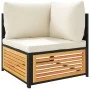 Set de sofás de jardín con cojines 7 pzas madera maciza acacia de , Conjuntos de jardín - Ref: Foro24-3214915, Precio: 935,10...