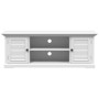 Mueble para TV madera de ingeniería blanco 110x30x41 cm de , Muebles TV - Ref: Foro24-4009903, Precio: 174,70 €, Descuento: %