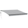 Toldo retráctil automático luz LED antracita y blanco 400x300cm de , Toldos - Ref: Foro24-3310233, Precio: 587,87 €, Descuent...