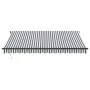 Toldo retráctil automático luz LED antracita y blanco 400x300cm de , Toldos - Ref: Foro24-3310233, Precio: 575,43 €, Descuent...