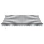 Toldo retráctil automático luz LED antracita y blanco 400x300cm de , Toldos - Ref: Foro24-3310233, Precio: 587,87 €, Descuent...