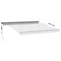 Toldo retráctil automático luz LED antracita y blanco 400x300cm de , Toldos - Ref: Foro24-3310233, Precio: 575,43 €, Descuent...