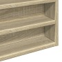 Vitrina de madera de ingeniería roble Sonoma 100x8,5x50 cm de , Estantes y estanterías - Ref: Foro24-847949, Precio: 38,53 €,...