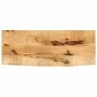 Tablero de mesa borde natural madera maciza mango 90x30x2,5 cm by , Table tops - Ref: Foro24-370335, Price: 46,43 €, Discount: %
