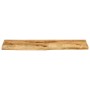 Tablero de mesa borde natural madera maciza mango 110x30x2,5 cm de , Tableros para mesas - Ref: Foro24-370337, Precio: 58,44 ...