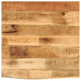 Tablero de mesa borde natural madera maciza mango 40x40x2,5 cm by , Table tops - Ref: Foro24-370342, Price: 25,10 €, Discount: %