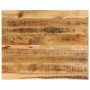 Tablero de mesa borde natural madera maciza mango 90x80x2,5 cm de , Tableros para mesas - Ref: Foro24-370363, Precio: 93,62 €...