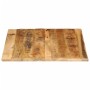 Tablero de mesa borde natural madera maciza mango 90x80x2,5 cm de , Tableros para mesas - Ref: Foro24-370363, Precio: 93,62 €...