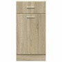 Armario inferior contrachapada color roble 40x46x81,5cm de , Armarios de cocina - Ref: Foro24-847493, Precio: 81,15 €, Descue...
